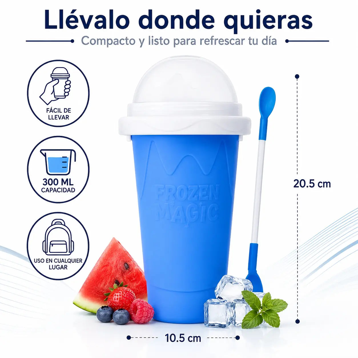 DryGo - Vaso para Crear Granizado