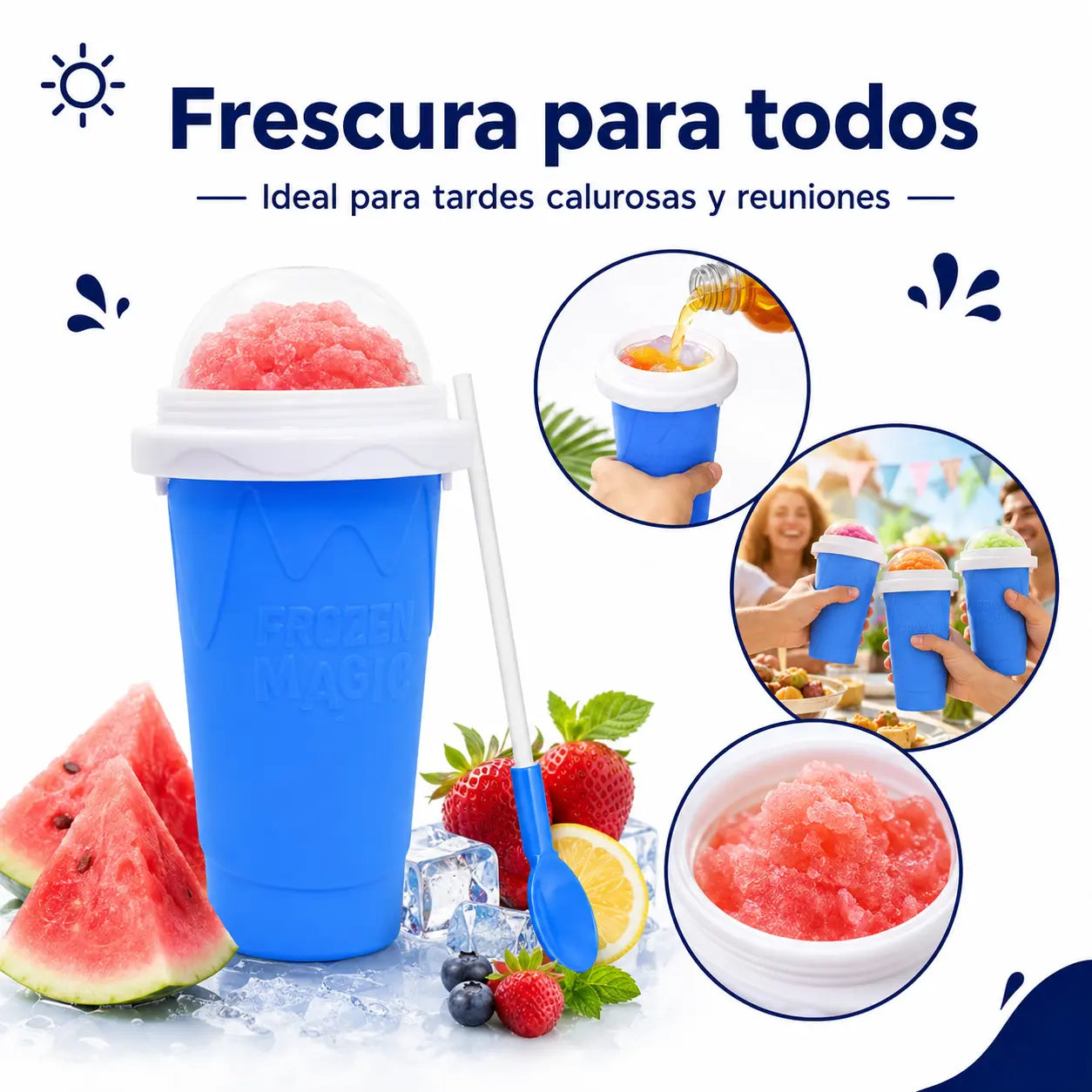 DryGo - Vaso para Crear Granizado