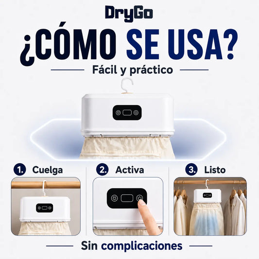 DryGo™ – Secadora de Ropa Portátil