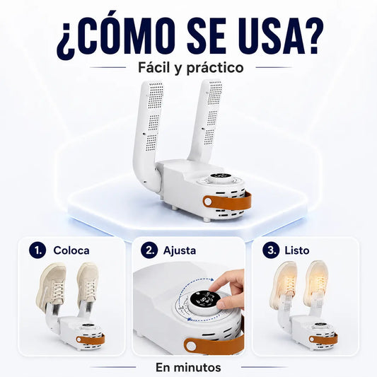 DryGo™ – Secador de Zapatos Portátil