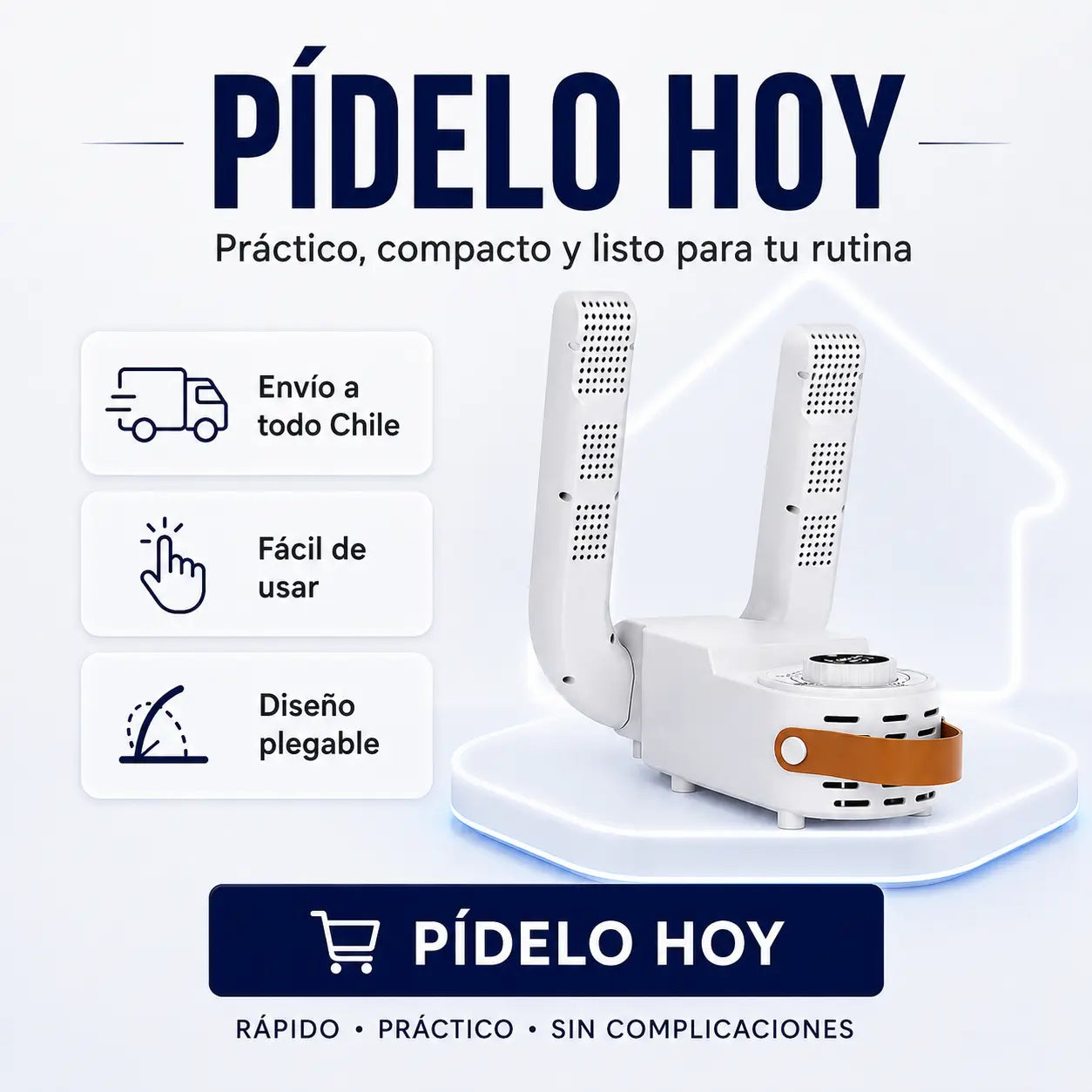 DryGo™ – Secador de Zapatos Portátil