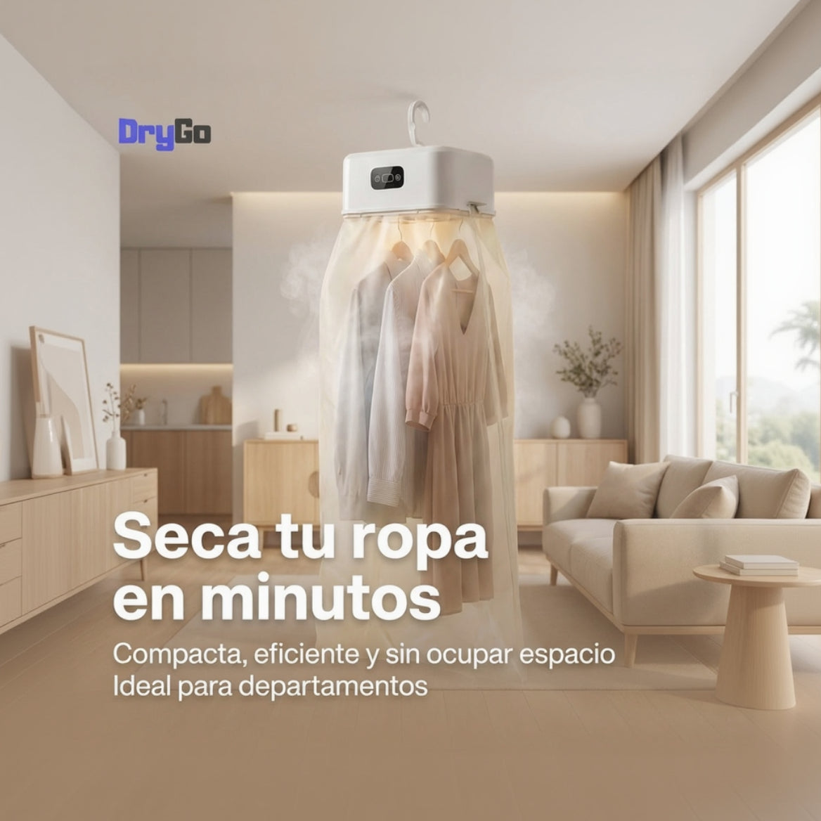 DryGo™ – Secadora de Ropa Portátil